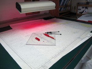 the chart table