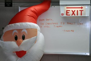 Sikuliaq's Christmas list is considerate and to the point, unlike its hull