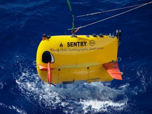 The AUV-Sentry (Credit: Will Koeppen)