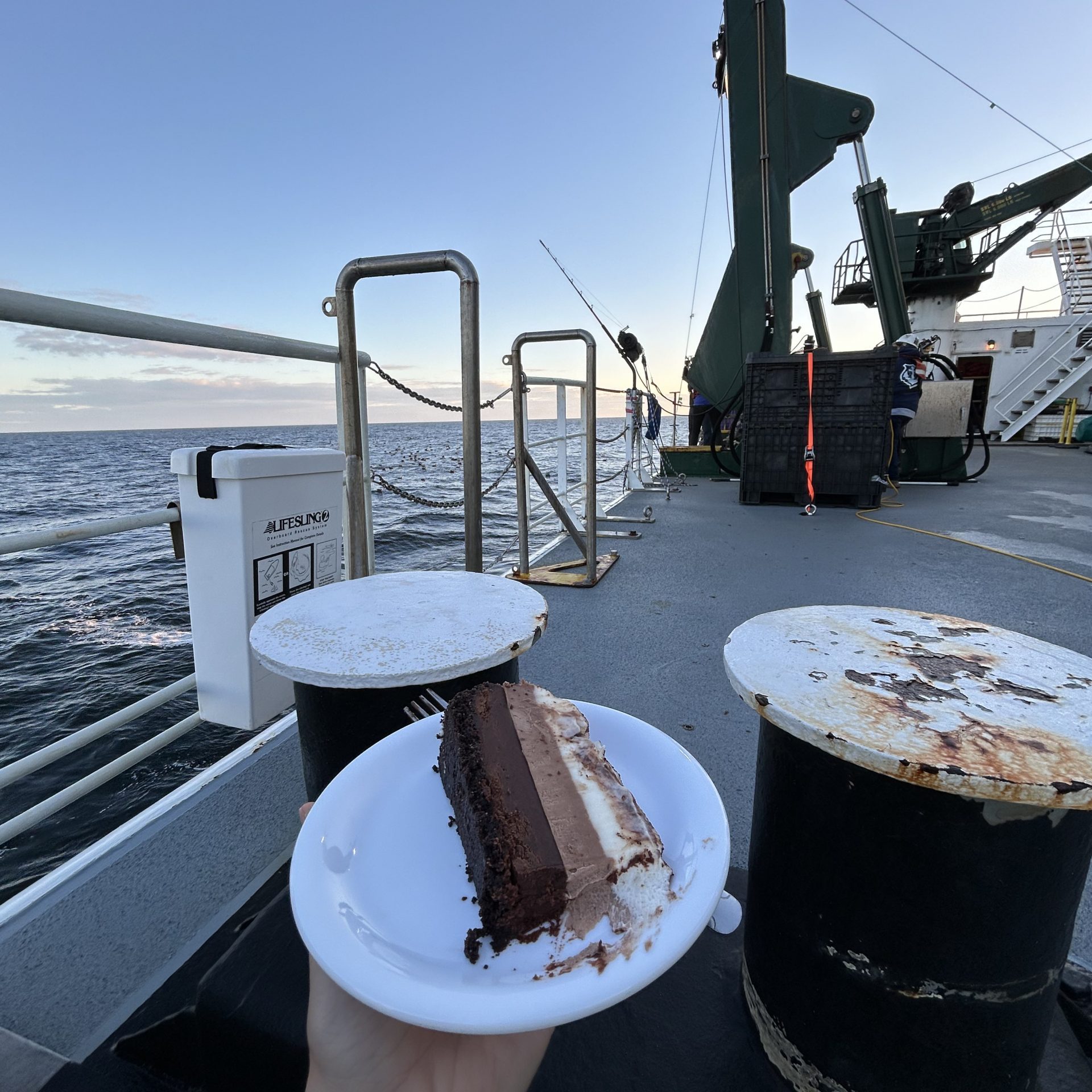 Best dessert on the Pacific Ocean. Photo Credit Chloe Dean.