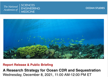 report release ocean cdr