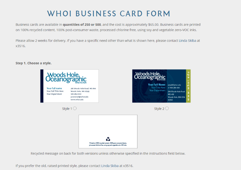 Buisness Cards